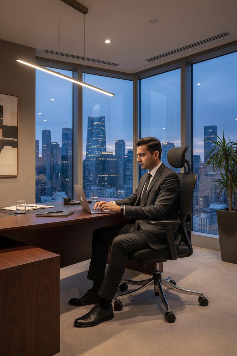 Sitvora Aura — Advanced High-Back Ergonomic Chair