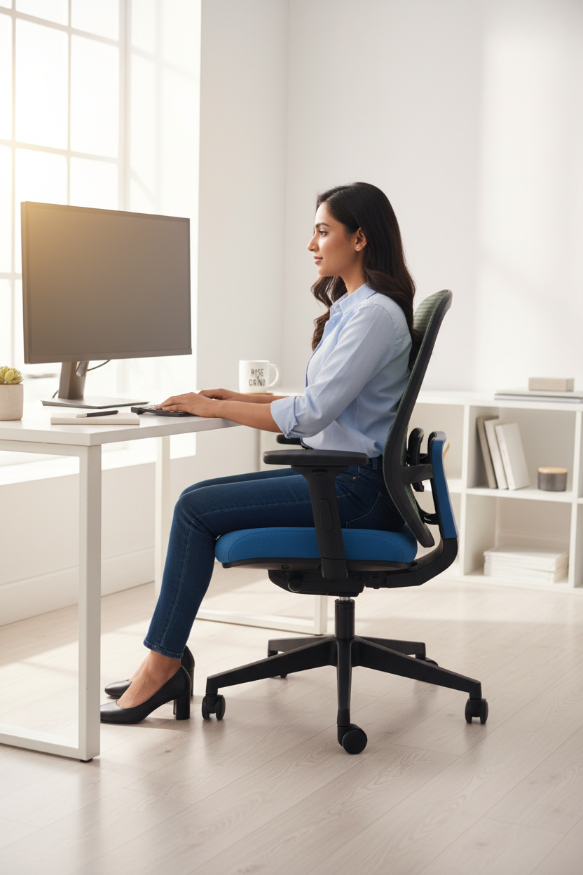 Sitvora Bravo — Mid-Back Ergonomic Office Chair