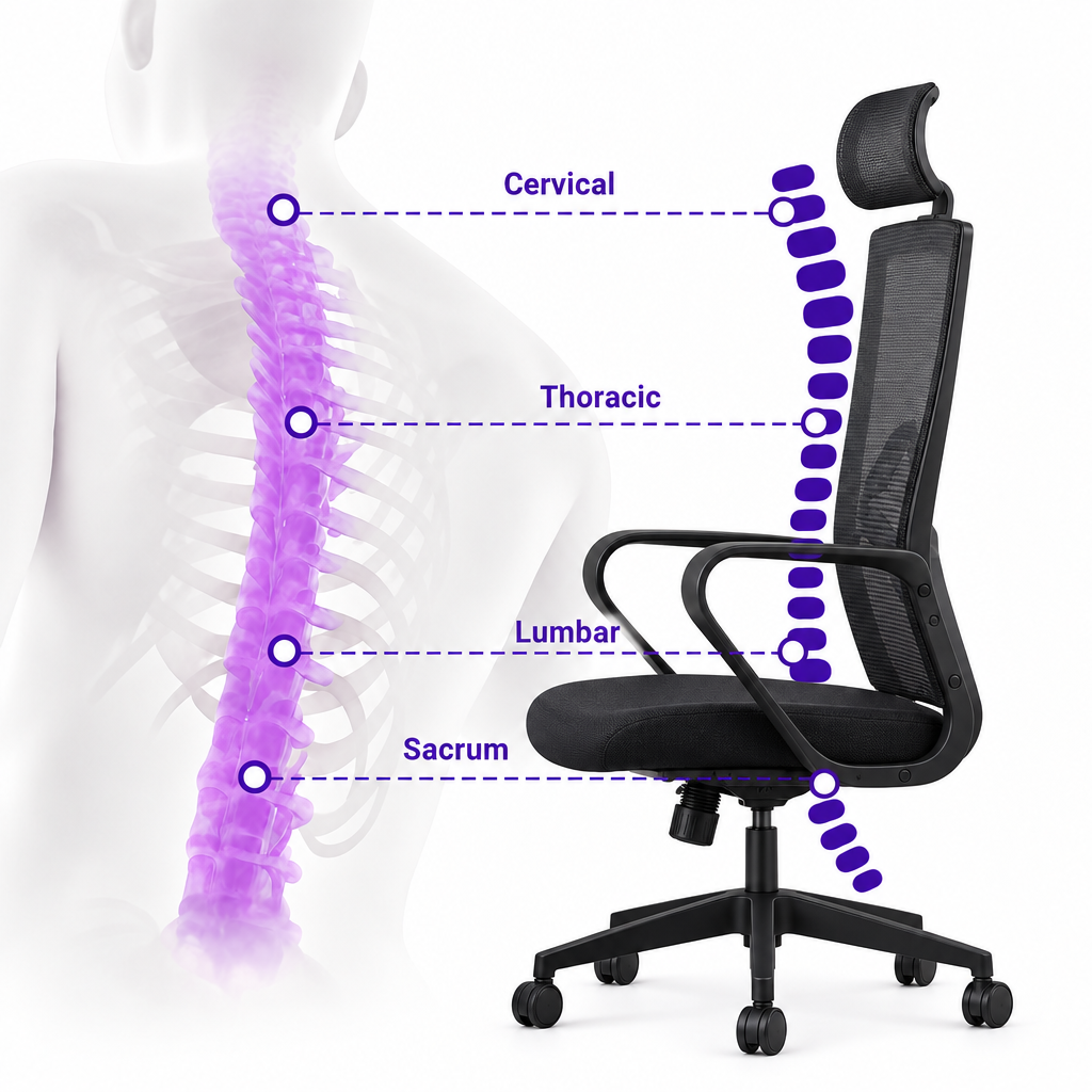 Sitvora Ecco — High-Back Ergonomic Office Chair