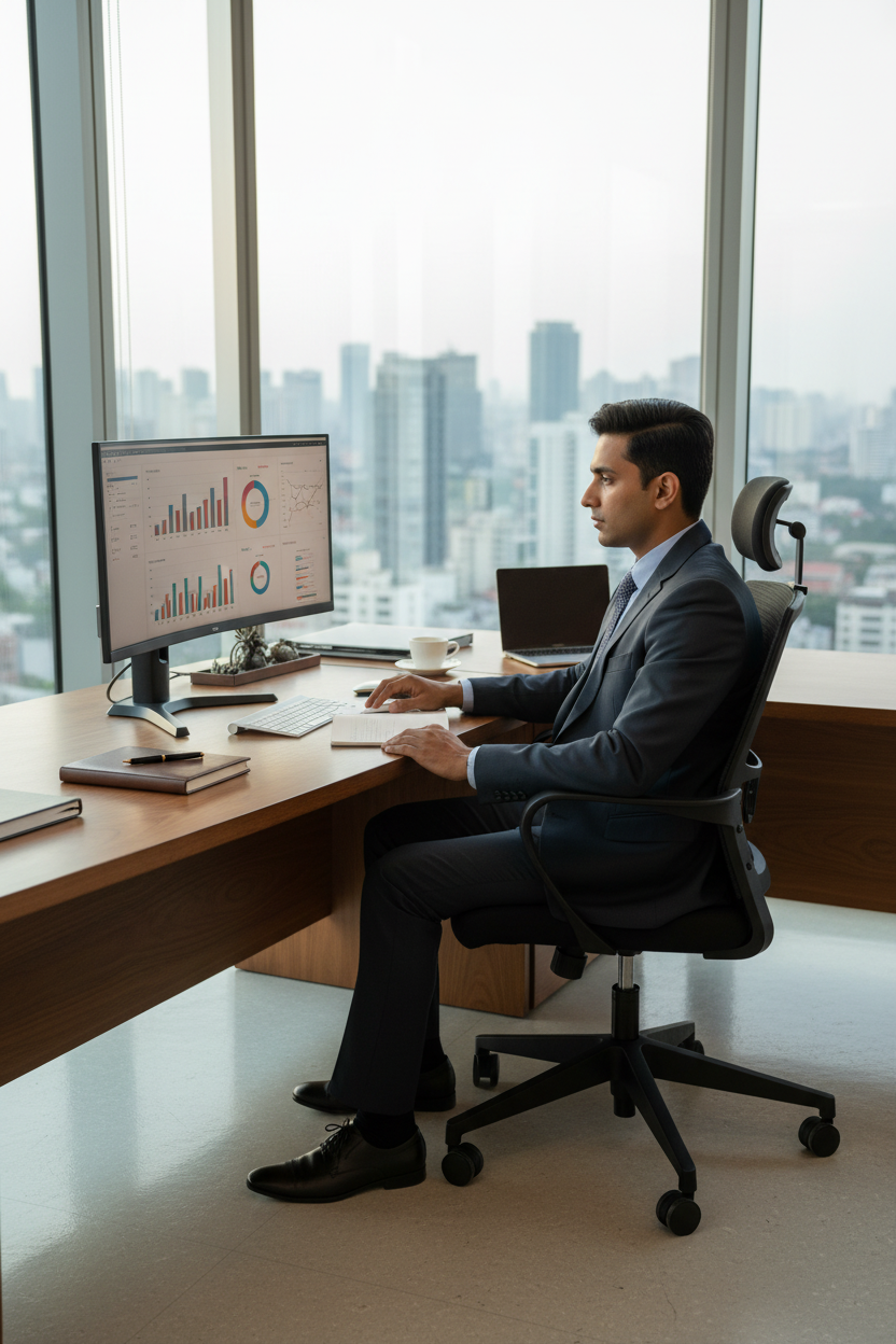 Sitvora Ecco — High-Back Ergonomic Office Chair
