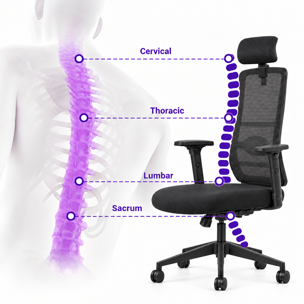 Sitvora Hilite — Advanced High-Back Ergonomic Chair