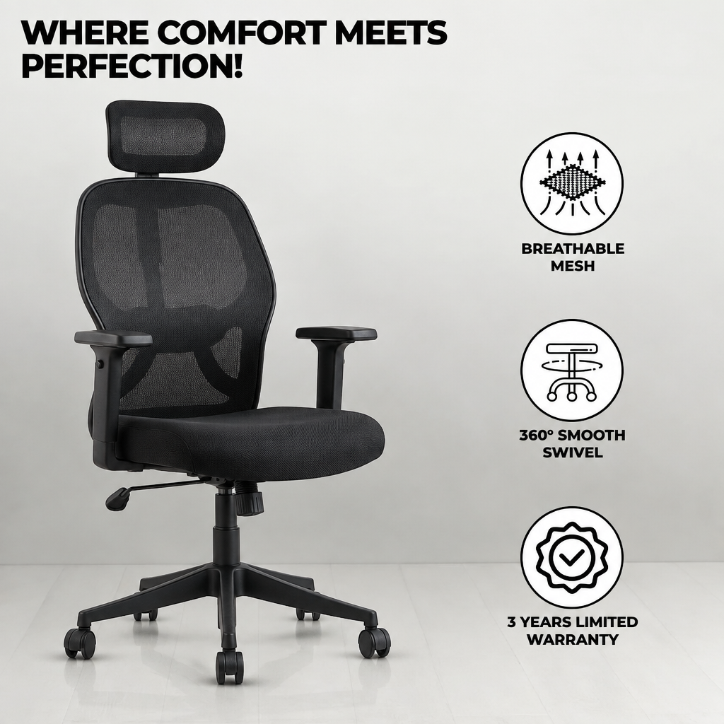 Sitvora Marvil 1 — High-Back Ergonomic Office Chair