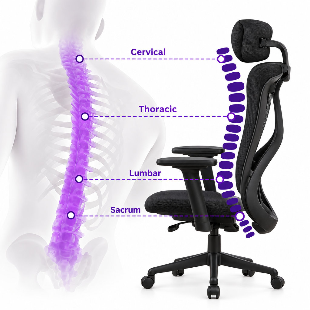 Sitvora Matrix 1 — High-Back Ergonomic Office Chair