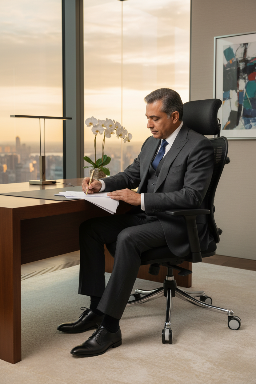 Sitvora Optimus — Advanced High-Back Ergonomic Chair (Flagship)