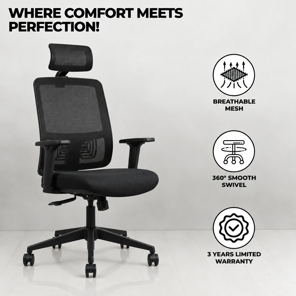 Sitvora RIO — High-Back Ergonomic Office Chair