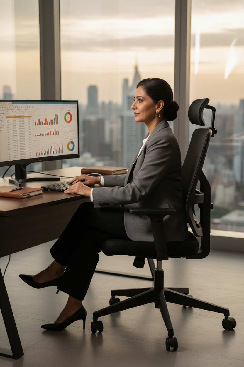 Sitvora RIO — High-Back Ergonomic Office Chair