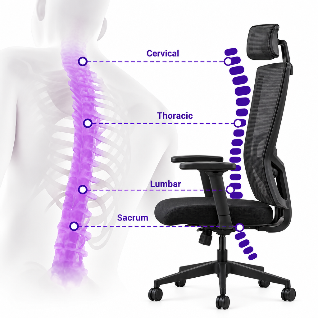 Sitvora Veloz — Advanced High-Back Ergonomic Chair