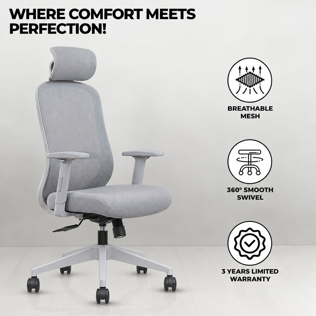 Sitvora Zoom — Advanced High-Back Ergonomic Chair